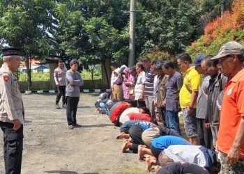 Hendak Tawuran, Puluhan Kelompok Remaja di Amankan Polsek Songgom