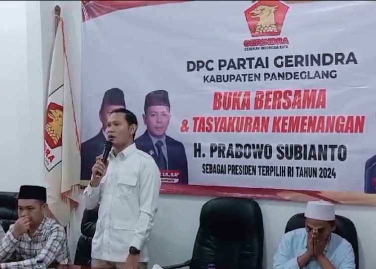 Partai Gerindra Usung Rifky Hermiansyah Maju Pilbup Pandeglang – Warga Berita 1 Partai Gerindra Usung Rifky Hermiansyah Maju Pilbup Pandeglang – Warga Berita