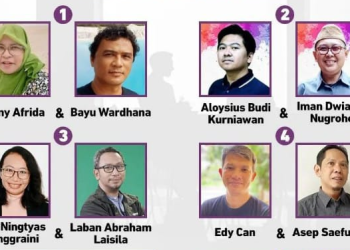 Empat Pasangan Calon Ketum-Sekjen AJI Indonesia Ramaikan Pemilu AJI