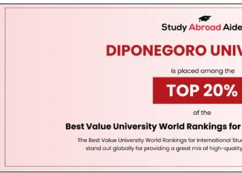 Populer di Kalangan Mahasiswa Asing, UNDIP Raih Peringkat Top 20% Best Value University Ranking for International Students