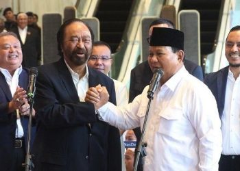 Temui Prabowo, Surya Paloh Nyatakan Gabung Koalisi Pemerintahan Mendatang