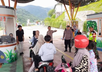 Jaga Kelancaran Operasi Ketupat Candi 2024, Polres Brebes Amankan Objek Wisata Pasir Gibug Banjarharjo