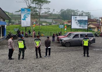 Polres Brebes Lakukan Pengamanan Libur Lebaran Di Sejumlah Obyek Wisata