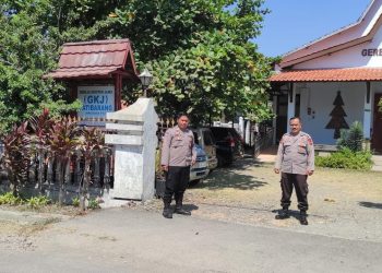 Polsek Jatibarang Patroli Jaga Keamanan dan Kenyamanan Tempat Peribadahan