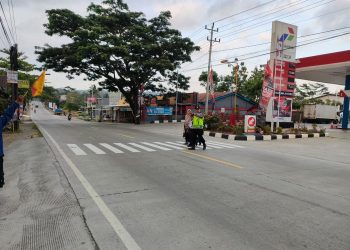 Pelayanan Prima, Polske Tonjong Gelar Gatur Lalin di SMP Muhammadiyah