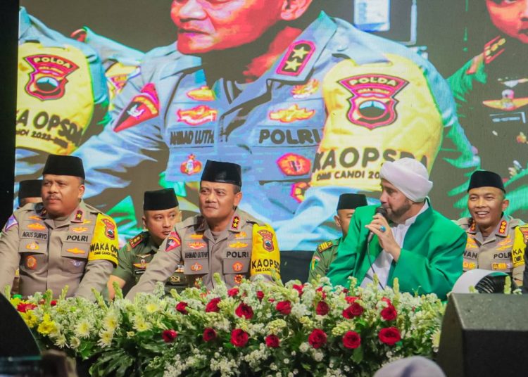 Dihadapan Majelis Sholawat, Kapolda Jateng mohon restu agar seluruh Polisi Jateng menjadi Polisi yang baik