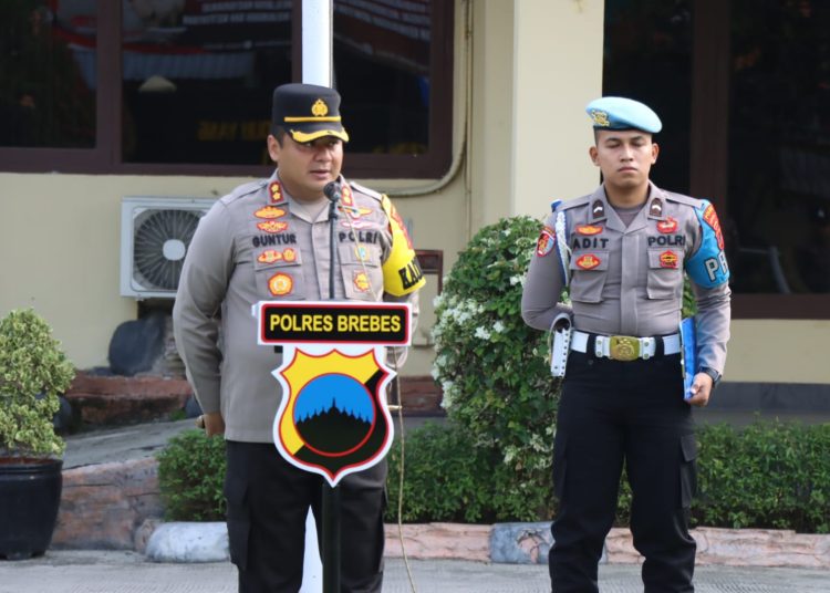 Apel Jam Pimpinan, Kapolres Brebes, Apresiasi Anggota Atas Suksesnya Pengamanan OKC 2024