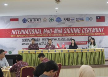 International Signing Ceremony and Sharing Session Unimus dan NTUHNS Taiwan – Universitas Muhammadiyah Semarang