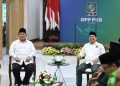 Prabowo Doakan Kemenangan Timnas Indonesia U-23 vs Korea Selatan saat Sambangi PKB – Warga Berita