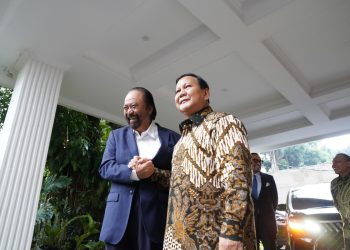 Prabowo Sambut Hangat Kedatangan Surya Paloh di Kediaman Kertanegara – Warga Berita