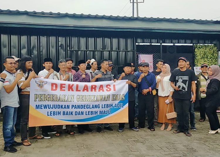 Pilkada Pandeglang, Gerilyawan Emas Deklarasikan Pemenangan Tb Entus Mahmud – Warga Berita