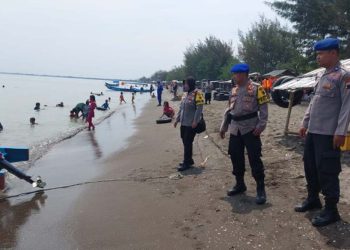 Libur Lebaran, Polres Brebes Lakukan Pengamanan Di Sejumlah Obyek Wisata