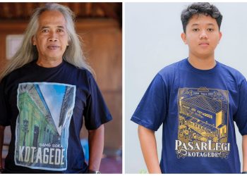 Awas Ada Kaos Keren Khas Kotagede! Nyaman Dipakai dan Cocok untuk Oleh-oleh » Warga Berita