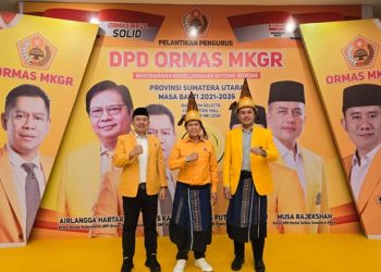 Darma Rangkuti Pimpin MKGR Sumut, Ijeck Berharap Bisa Memenangkan Golkar di Pilkada 2024