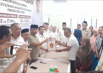 14 Bacalon Walikota – Wakil Walikota Medan Daftar ke Gerindra – Warga Berita