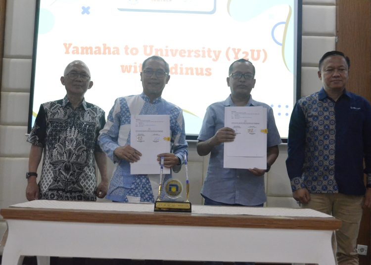 Udinus bersama Yamaha Komitmen Tingkatkan Kualitas Animasi