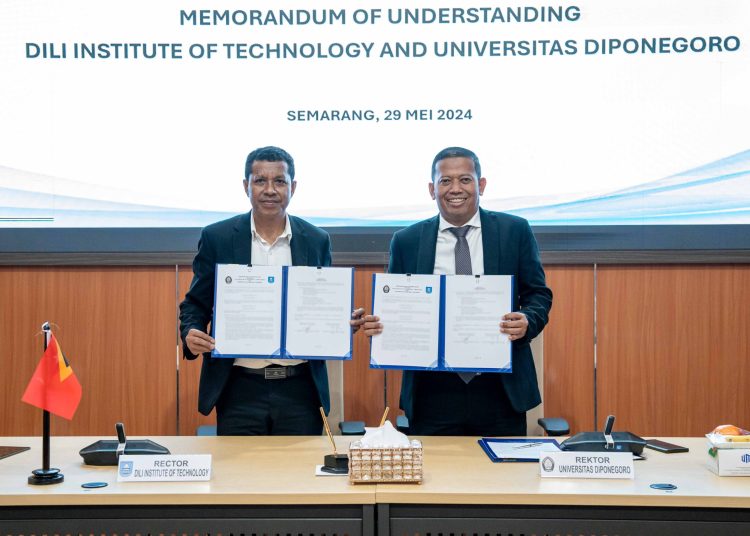 UNDIP Pererat Kerja Sama dengan DIT Timor Leste