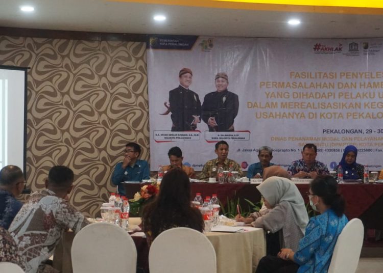 Pemkot Pekalongan Fasilitasi Solusi Permasalahan Pelaku Usaha