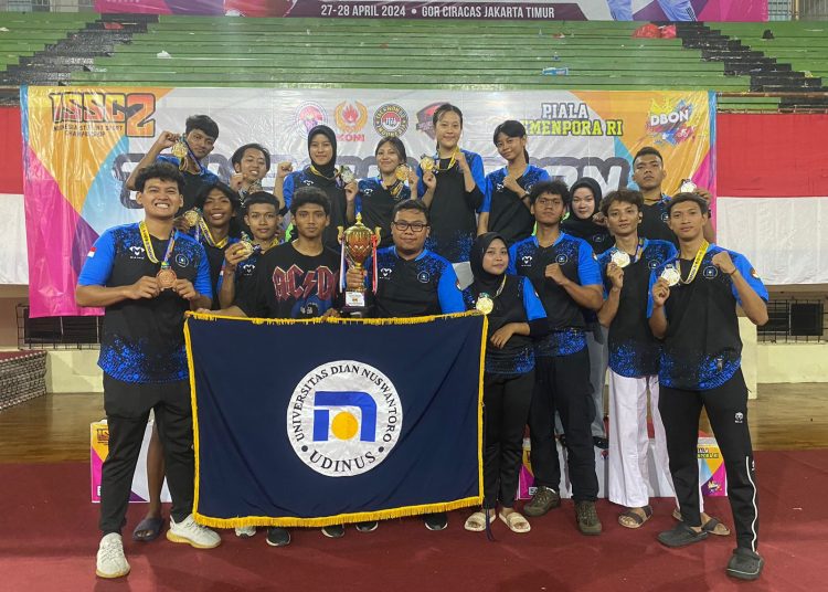 Borong Puluhan Medali di Ajang ISSC Kemenpora, Udinus Dino…
