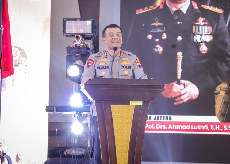 Irjen Pol Ahmad Luthfi Kapolda Jateng Hadiri Halal Bihalal HIPMI; jaminan Keamanan adalah Modal berinvestasi