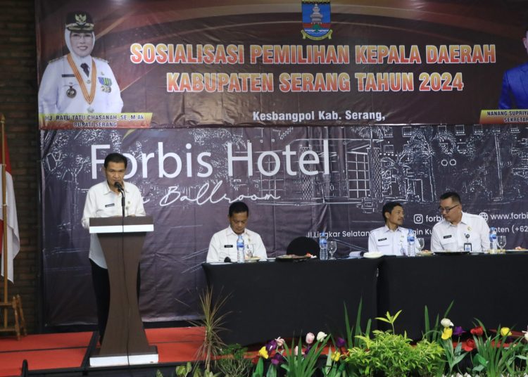 Bakesbangpol Ajak Pemilih Milenial di Kabupaten Serang Tidak Golput – Warga Berita