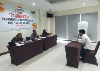 14 Calon Anggota Panwascam Ikuti Tes Wawancara di Bawaslu Cilegon – Warga Berita