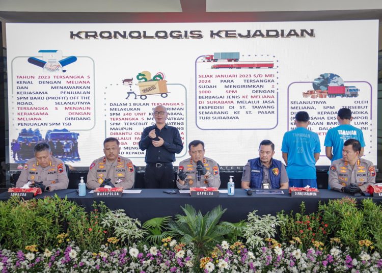 Irjen Pol Ahmad Luthfi; Polda Jateng Ungkap Kasus Penadahan Motor Transnasional