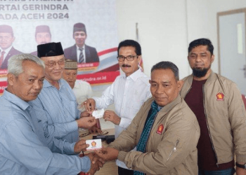 Pasangan Ir Tagore dan Ir Armia Daftarkan Diri Ke Partai Gerindra Aceh Untuk Pilkada 2024 – Warga Berita