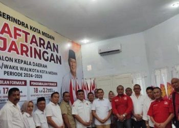 Sambangi Kantor Gerindra Medan, PSI Bahas Pemilihan Walikota Medan – Warga Berita