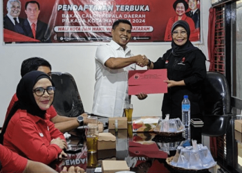 Perwakilan Gerindra Mataram Abdul Rahman Bentuk Koalisi Dengan PDIP Maju Pilwalkot Mataram 2024 – Warga Berita