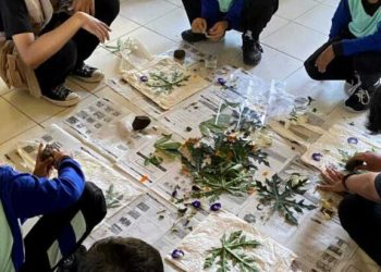 Tim MBKM UNS Adakan Ecoprint Workshop Bersama Siswa SDN 02 Melikan, Klaten – Universitas Sebelas Maret