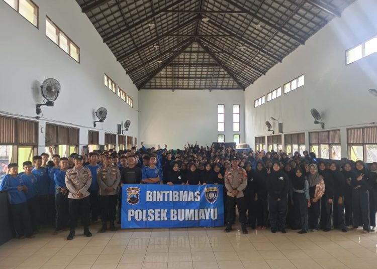Polsek Bumiayu Sosialisasi Tertib Lalulintas Di SMA Negeri 1