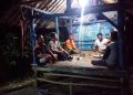 Wujudkan Harkamtibmas Yang Kondusif, Bhabinkamtibmas Polsek Larangan Sambang Dengan Warga