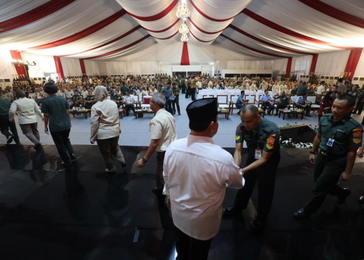 Prabowo Gelar Halal Bihalal Bersama 1.000 Pegawai Kemhan – Warga Berita