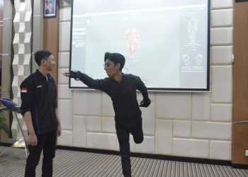 …‘Si Warik’ Udinus, Sultan Ghozali Berikan Alat Motion Capture