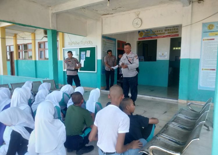 Sosialisasasi Bahaya Narkoba Ini Pesan Kanit Binmas Polsek Ketanggungan