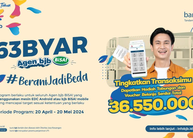 Optimalkan Transaksi Agen bjb BiSA!, bank bjb Siapkan Cashback Tabungan dan Voucher Belanja Hingga Jutaan Rupiah – Warga Berita