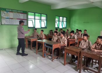 Bhabinkamtibmas Polsek Paguyangan Ajak Generasi Muda Jauhi Narkoba