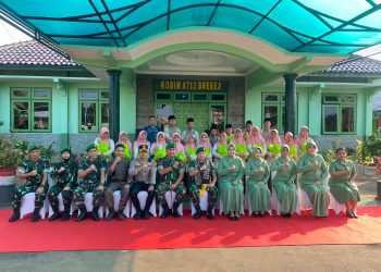Wakapolres Brebes Ikut Hadiri Kunjungan Kerja Danrem 071 Wijayakusuma di Kodim 0713 Brebes