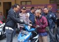 Satreskrim Polres Brebes Kembalikan Motor Hasil Curian Ke Pemiliknya
