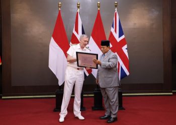 Prabowo Terima Panglima Angkatan Bersenjata Inggris, Bahas Peningkatan Kerja Sama Pertahanan RI-Inggris