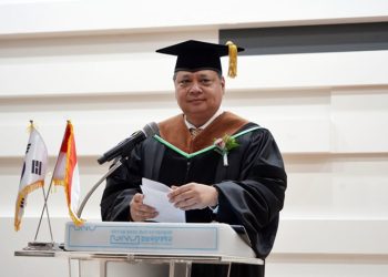 Menko Airlangga Raih Gelar Doktor Honoris Causa dari Gyeongsang National University (GNU)