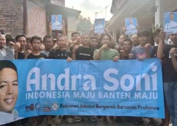 Relawan Jokowi Bergerak Dukung Andra Soni di Pilgub Banten – Warga Berita