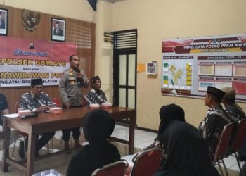 Kapolsek Bumiayu jaling Silaturahmi dengan Purnawirawan Polri
