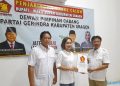 Untung Wina Sukowati Ambil Formulir Cabup di DPC Gerindra – Warga Berita