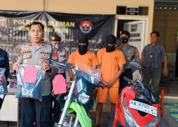 Reuni Tipis-tipis dengan Teman SMP,  2 Pemuda Ini Ujung-ujungnya Embat Motor di Pinggir Jalan di Sleman » Warga Berita