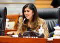 Meutya Hafid Pimpin Rapat Tertutup Pembahasan Anggaran Komisi I Dengan Kemenhan dan TNI