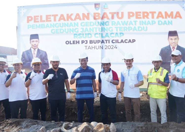 Gedung Rawat Inap dan Jantung Terpadu RSUD Cilacap Resmi Dibangun