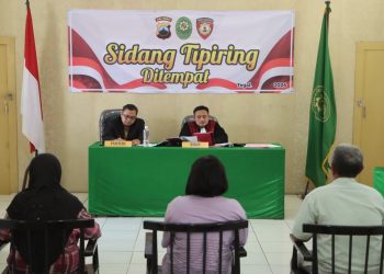 Wujudkan Ketertiban Masyarakat, Polres Tegal Kota Gelar Sidang Ditempat Bagi Pelanggar Tipiring – Website Resmi
