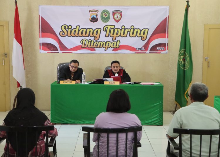 Wujudkan Ketertiban Masyarakat, Polres Tegal Kota Gelar Sidang Ditempat Bagi Pelanggar Tipiring – Website Resmi